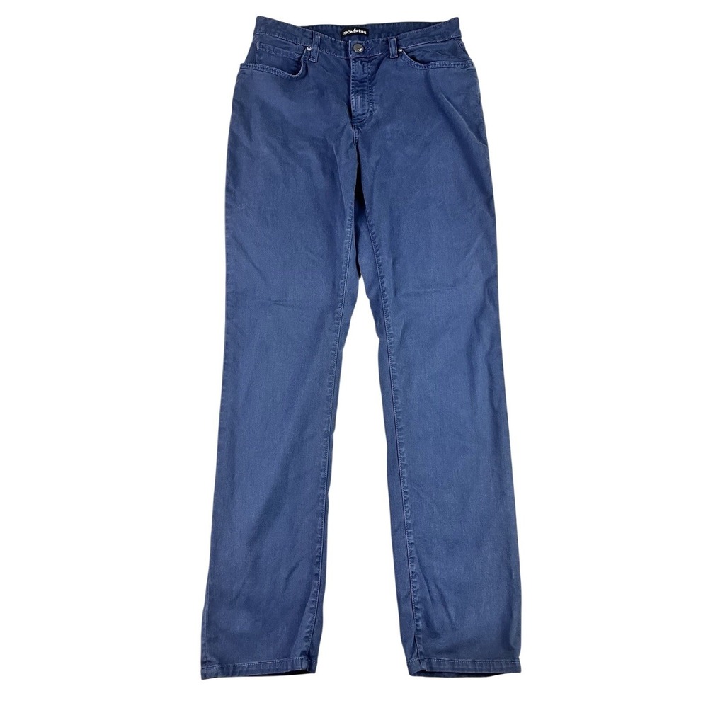 Monfrere Jeans Men's 32 (31x32) Navy Oxford Deniro 1017 USA Made Japanese‎ Denim